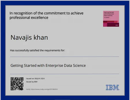 Getting Started with Enterprise Data Science