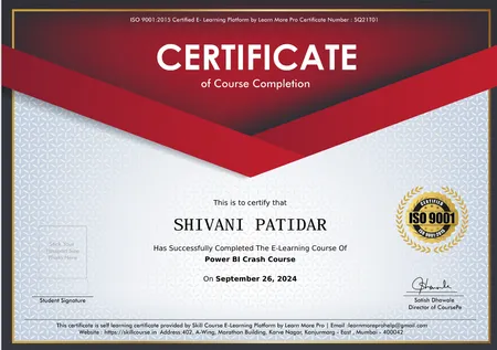 Power BI - E-Learning