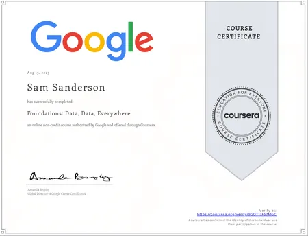 Foundations: Data, Data, Everywhere