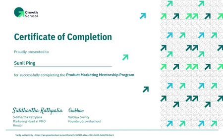 Product Marketing Mentorhsip