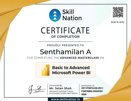 Basics To Advanced Microsoft Power BI