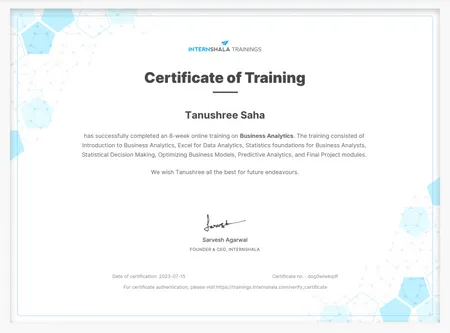 Business Analysis Training