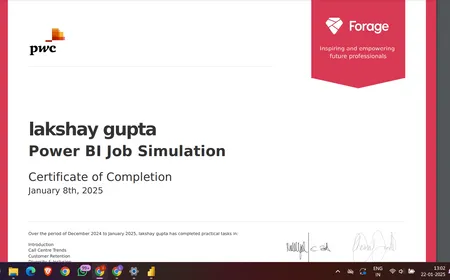 PwC Switzerland - Power BI Job Simulation