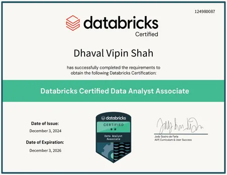 Databricks Data Analyst Associate