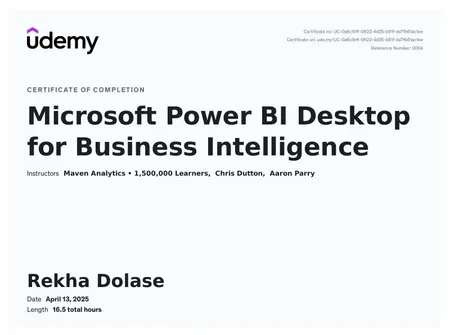 Microsoft Power BI Desktop for Business Intelligence