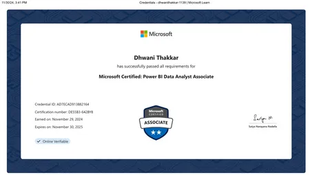 Microsoft Certified Google Data Analytics Professional