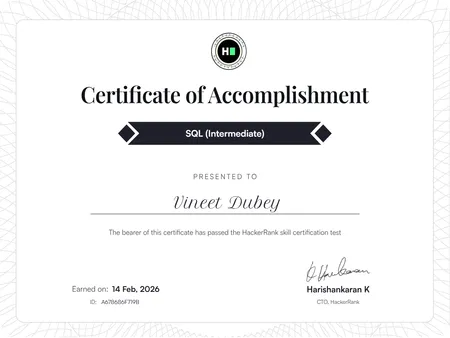 SQL (Intermediate)- HackerRank