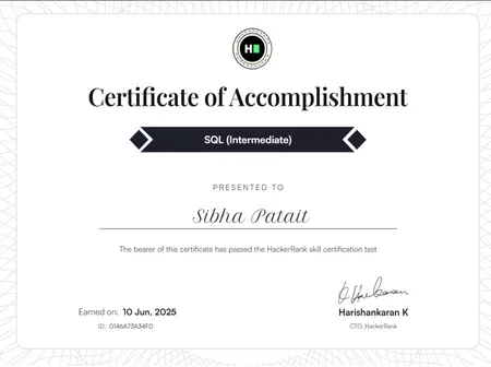 SQL (Intermediate)