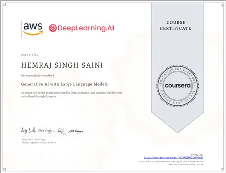 Portfolio - Hemraj Saini | Codebasics