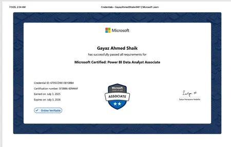 PL-300 - Microsoft Power BI Data Analyst