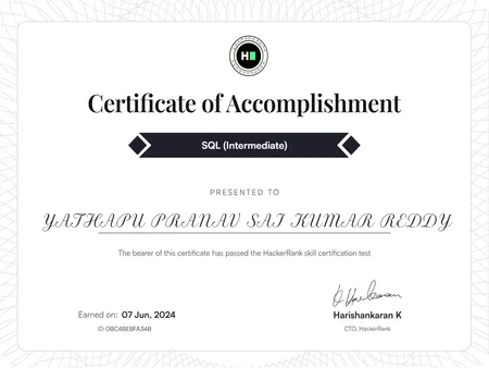 Portfolio - Pranav Sai Kumar Reddy Yathapu | Codebasics