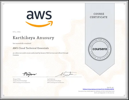 AWS Cloud Technical Essentials