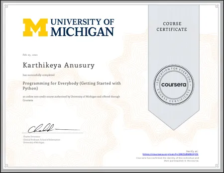 Programming for Everybody (Getting Started with Python)