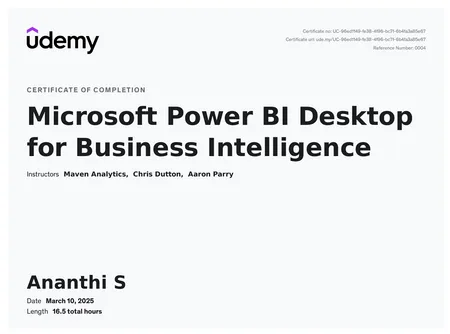 Microsoft Power BI  Desktop for Business  Intelligence
