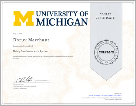 Using Databases with Python