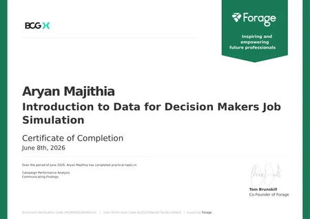 BCG - Introduction to Data for Decision Makers Job Simulation