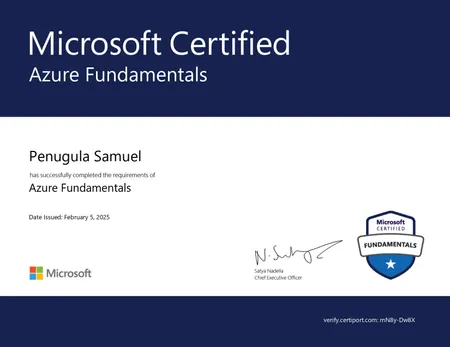Microsoft Azure Fundamentals