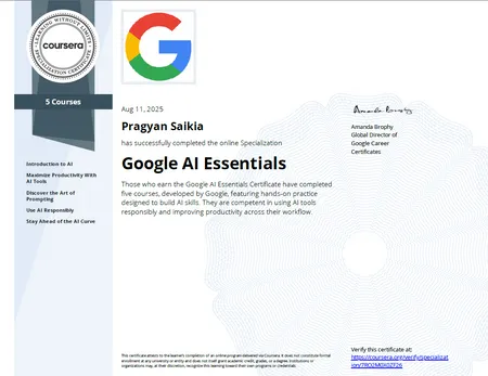 Google AI Essentials