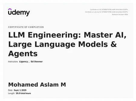 Portfolio - Mohamed Aslam M | Codebasics