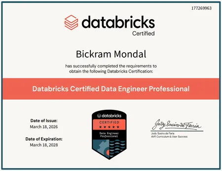 Databricks Professional Data Engineer - Databricks Academy