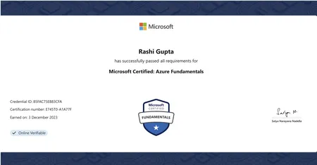Microsoft Azure Cloud Fundamentals AZ-900
