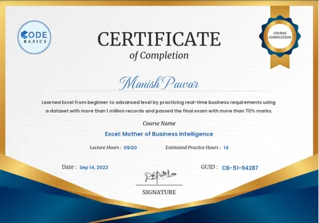 Advance Excel by Code basics