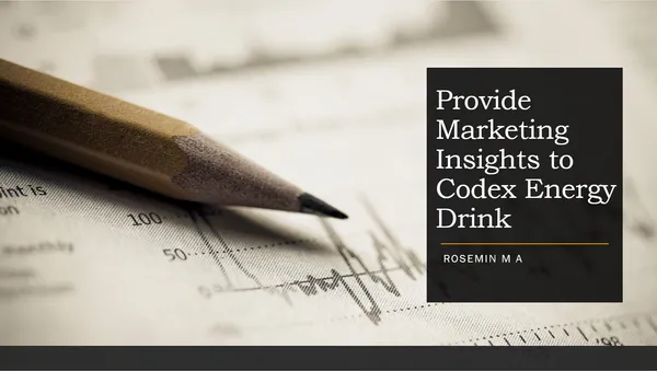Provide Insights to the Marketing Team in the F & B Industry