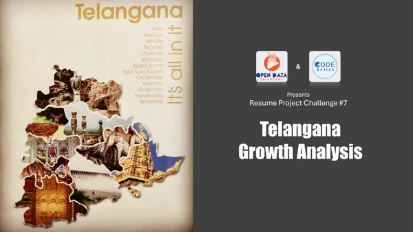 Analyse Growth and Present Insights to the Telangana Government