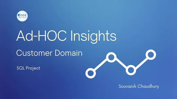 Ad-hoc Insights (Consumer Domain)
