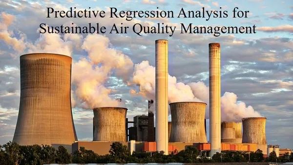 Predictive Regression Analysis for Sustainable Air Quality Management