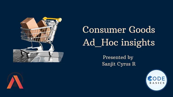 Adhoc Insights for consumer goods