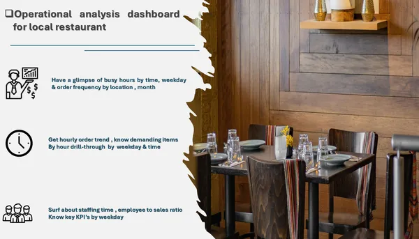 Data driven decision to reduce restaurant bottleneck .