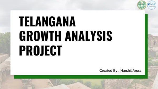 Analyze Growth and Present Insights to the Telangana Government