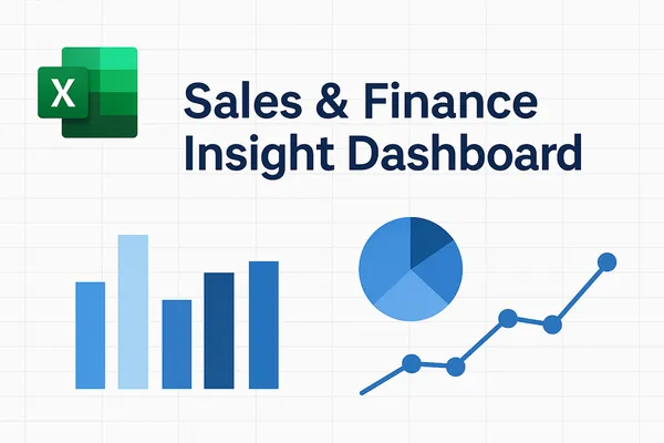 Sales & Finance Insight Dashboard