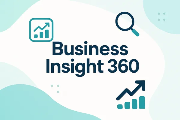 Business Insights 360 Dashboard for Finance, Sales, Marketing and Supply Chain