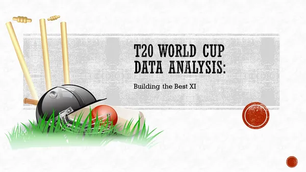 T20 World Cup Data Analysis