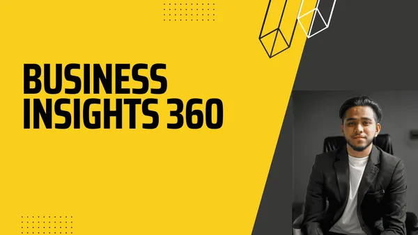 Business Insights 360 Dashboard for Finance, Sales, Marketing and Supply Chain
