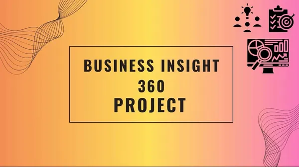 Business Insight 360 Dashboard for Various Department