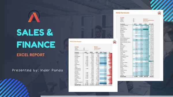 Sales and Finance Report