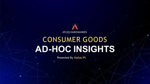 Consumer Goods Ad-hoc-Insights