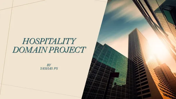Revenue Insights in the Hospitality Industry