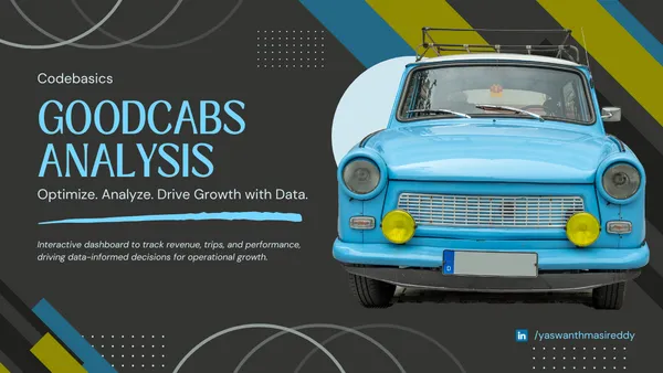 Goodcabs Operations Dashboard