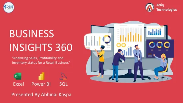 Business Insights 360 Report for Finance , Sales , Market, Supply chain (Guided)