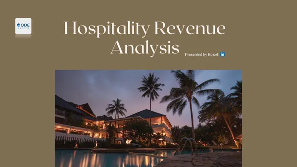 Hospitality Revenue Analysis