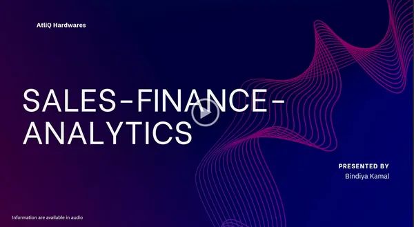 Sales and Finance Analysis Report