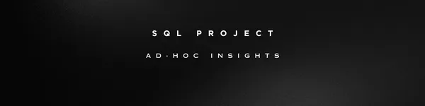 Customer Goods Ad-Hoc Insights