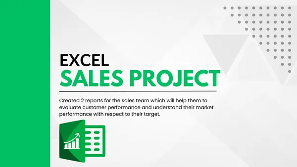 Excel Sales Insight Project