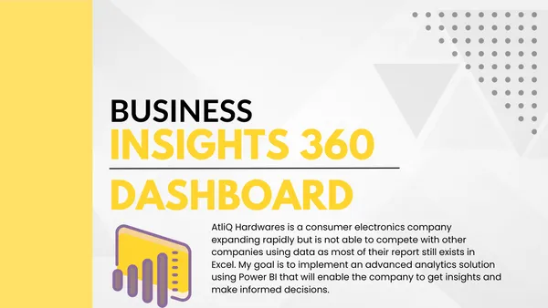 Business Insights 360 Dashboard