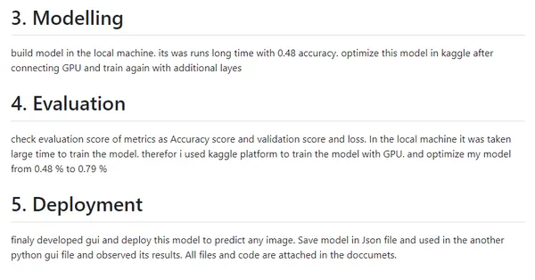 Emosion Detection Project
