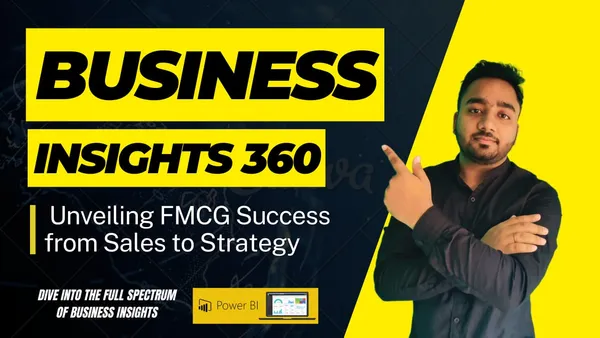 Business Insights 360 Dashboard for Finance, Sales , Marketing and Supply chain